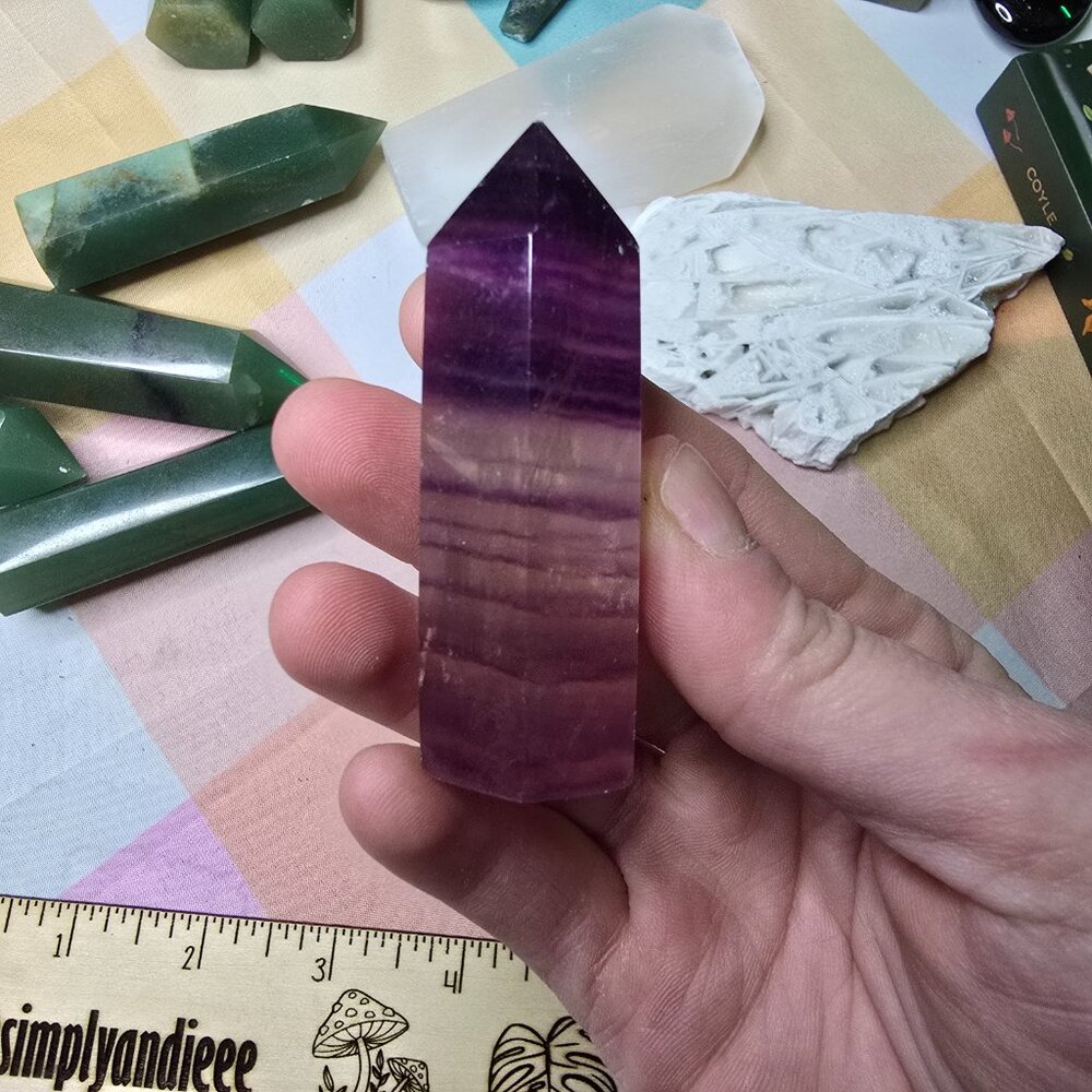 Fluorite Crystal Tower